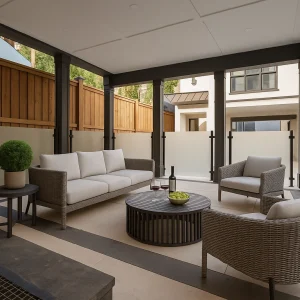 Monaco - Veranda - staged